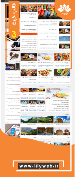 طراحی سایت خبری3