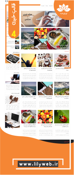 طراحی سایت خبری4