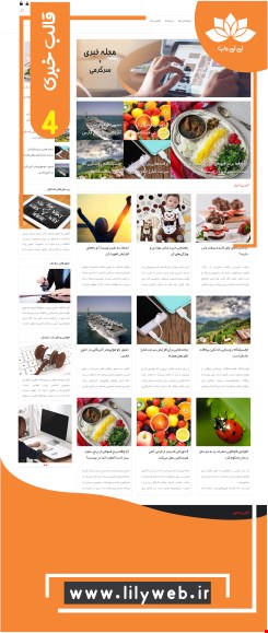 طراحی سایت خبری4