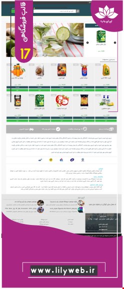 طراحی سایت فروشگاهی (shop17)